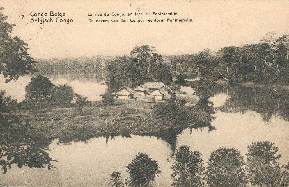 17 La rive du Congo en face de Ponthierville