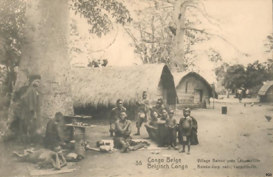 38 Village Bateke près de Léopoldville