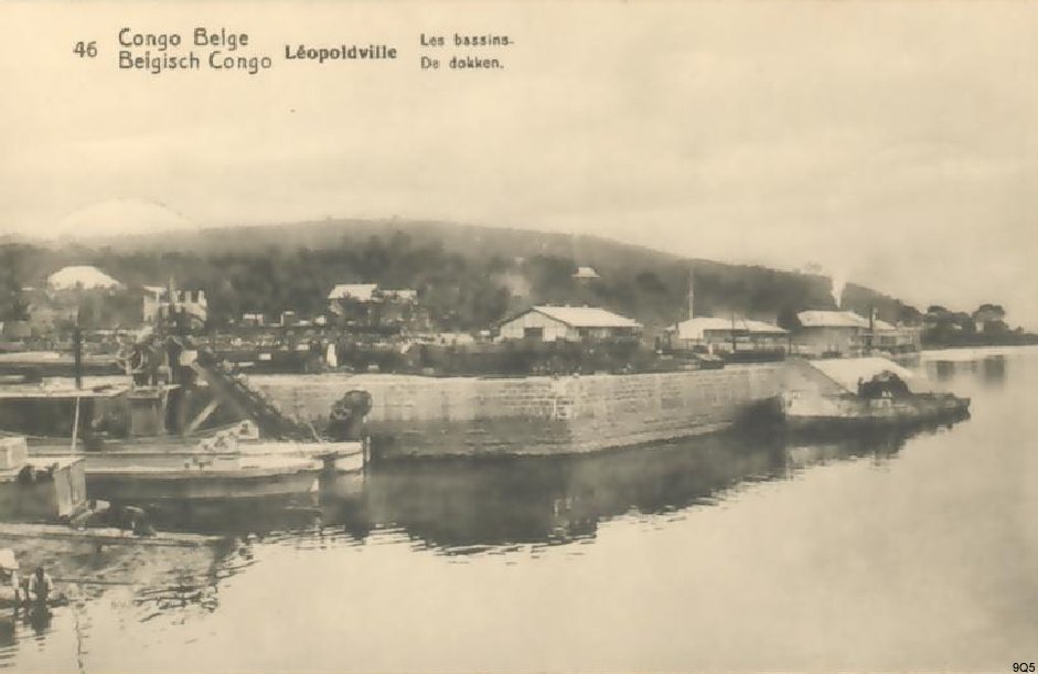 46 Léopoldville - Les bassins