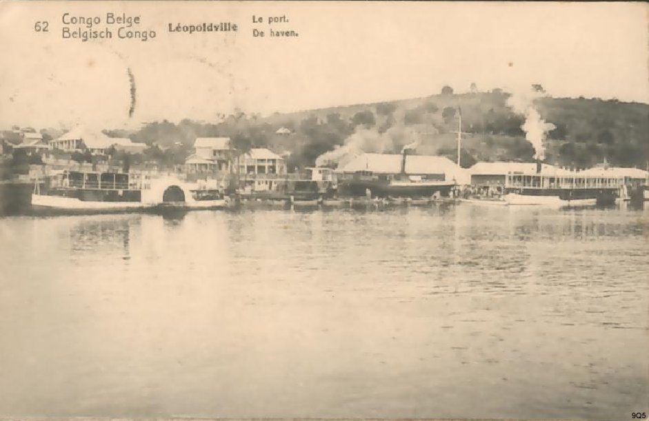 62 Léopoldville - Le port