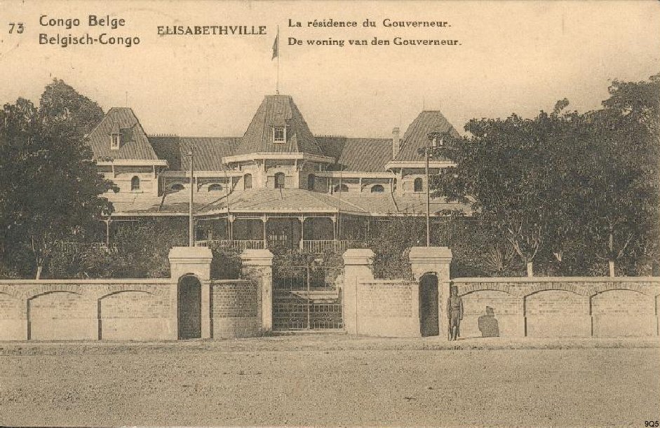 73 Elisabethville - La résidence du Gouverneur