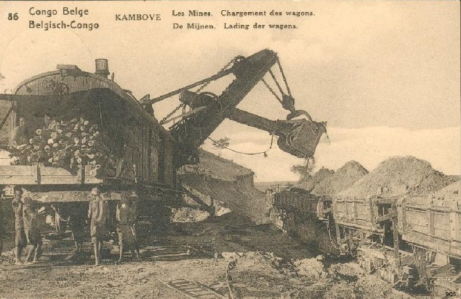 86 Kambove - Les mines - chargement des wagons